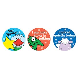 Sticker Solutions Speaking and Listening Reward Stickers (Pack of 54)