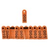 1-100 Number Plastic Livestock Ear Tag Animal Tag for Goat