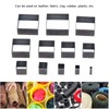 12PCS Squares Leather Cutting Die Punch Cutter Squ Craft Hole