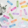 49 Pcs Metal Sparkly Rectangular Hair clip Snap Hair Clips