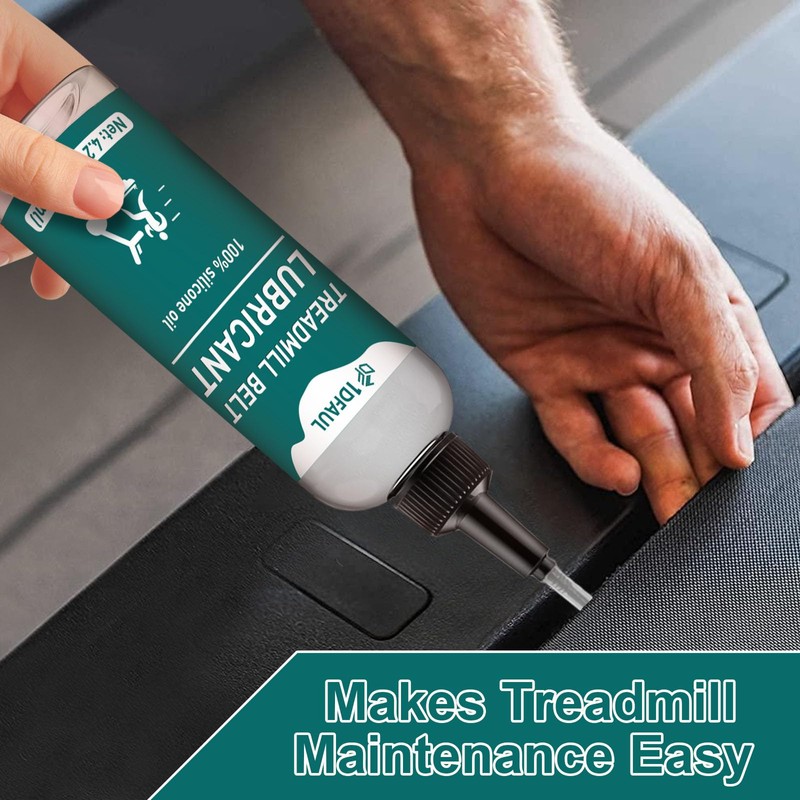 1DFAUL Treadmill Lubricant for Belt, 250ml Silicone Treadmill Oil Belt
