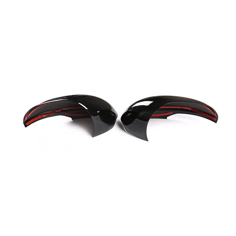 e-power-auto-Trim For Alfa Romeo Giulia 17-22 Black Side Rearview Mirror