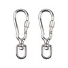 UFURMATE Swivel Clip, 2Pcs Stainless Steel Leash Swivel Snap Hooks