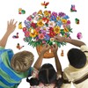 Wooden Jigsaw Puzzles, Flower Unique Shaped Wood Puzzle for Adults,