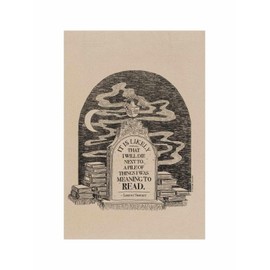 Out of Print Lemony Snicket Things I Was Meaning to Read tote bag