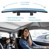 Rear View Mirror, Universal 11.4 Inch Interior Clip On Rearview