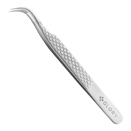 Precision Strong Curved Eyelash Tweezers For Individual Classic and Volume Eyelash Extensions
