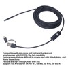 Endoscope, IP67 Borescope Inspection 2.0 Megapixels HD Snake Camera for