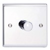 Deta SD1414CH Universal LED Dimmer Switch 1 Gang 2 Way