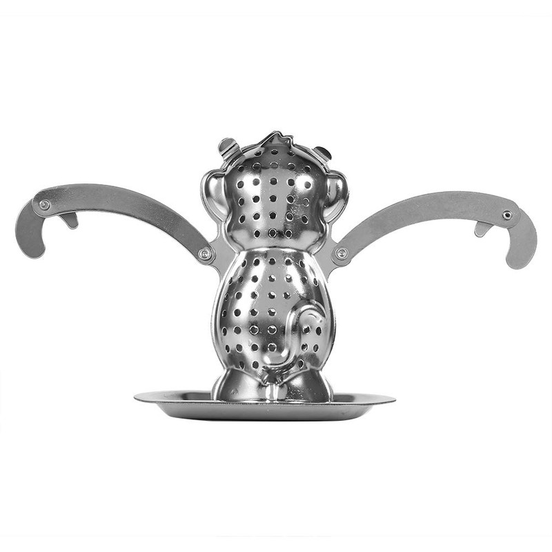 banapo Monkey Shaped Tea Leaf Infusion Stainless Steel Loose Tea