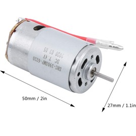 RC Car Motor, Metal 390 Motor Professional Car Replacement Part Available for WLtoys RC Car A959 A969 A979