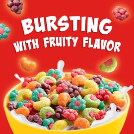 Trix Fruity Breakfast Cereal, 6 Fruity Shapes, Whole Grain, Family Size, 16.1 OZ