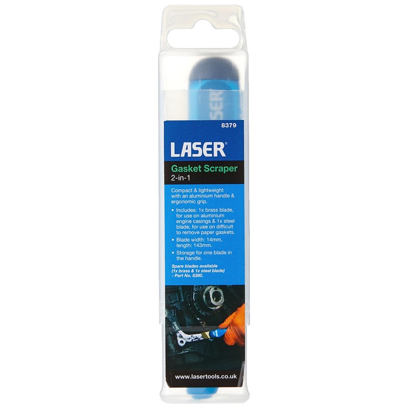 Laser 8379 2-in-1 Gasket Scraper