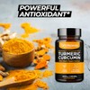 Turmeric Curcumin and Black Pepper Capsules - 500mg Per Capsule