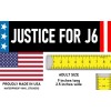Justice for J6 Bumper Sticker Justice for All Sticker Made