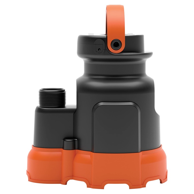 Black+Decker 1/3 HP Submersible Water/Utility Pump, Pumps up to 2500