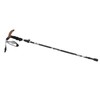 Trekking Pole Hiking Walking Stick 5 Fold Curved Handle Ultra
