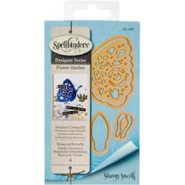 Spellbinders Metal Craft Die BOTANICAL BUTTERFLY  S2-286