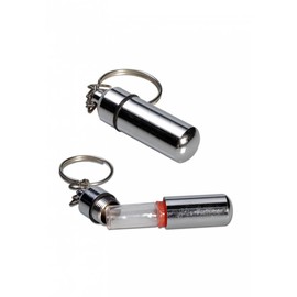 Pill Box Metal, Small Box Keychain Cylinder form