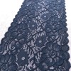 LaceRealm 7 Inch Wide Floral Stretchy Lace Elastic Trim Fabric