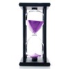 Bellaware 60 Minute Wooden Sand Timer Sand Timer - Purple