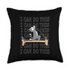 Pilates cat Reformer Pilates I can do this motivation Throw