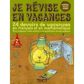 Je révise en vacances 4e année: JE REVISE EN VACANCES 4E ANNEE