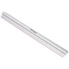 Westcott 12"/300mm Raised Grip Aluminium Ruler with Metric and Imperial