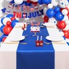 B-COOL Navy Table Runner Independence Day Satin Table Runners Birthday
