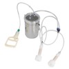 Manual Milking Machine 2000ml Effort Saving Control Stainless Steel Bottle