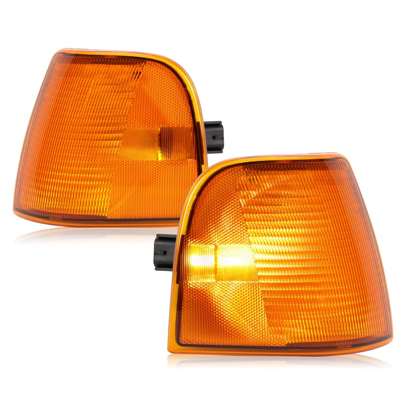 HECASA Pair Corner Light Compatible with Peterbilt 375 385 Trucks