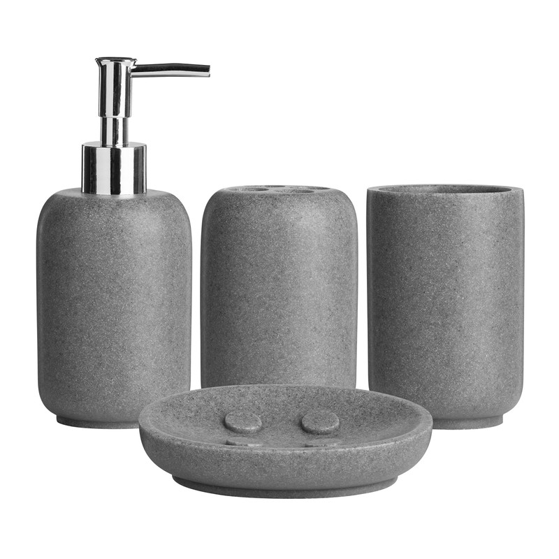 Premier Housewares Canyon Tumbler-Grey, Height 11 cm x Width 7