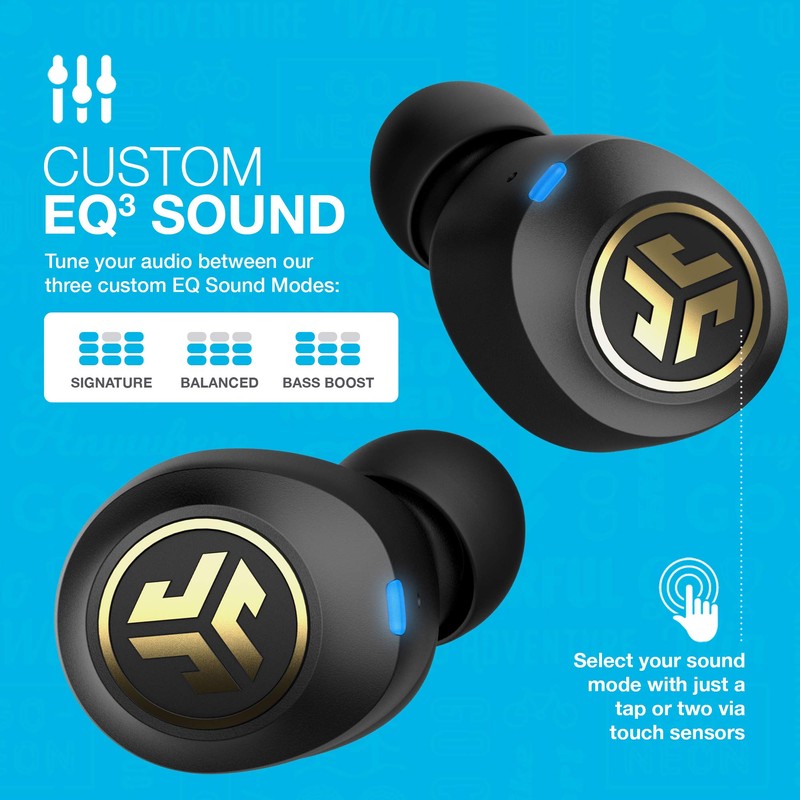 Jlab 812887018647 Audifonos Bluetooth Modelo Jbuds Air Icon Color Negro