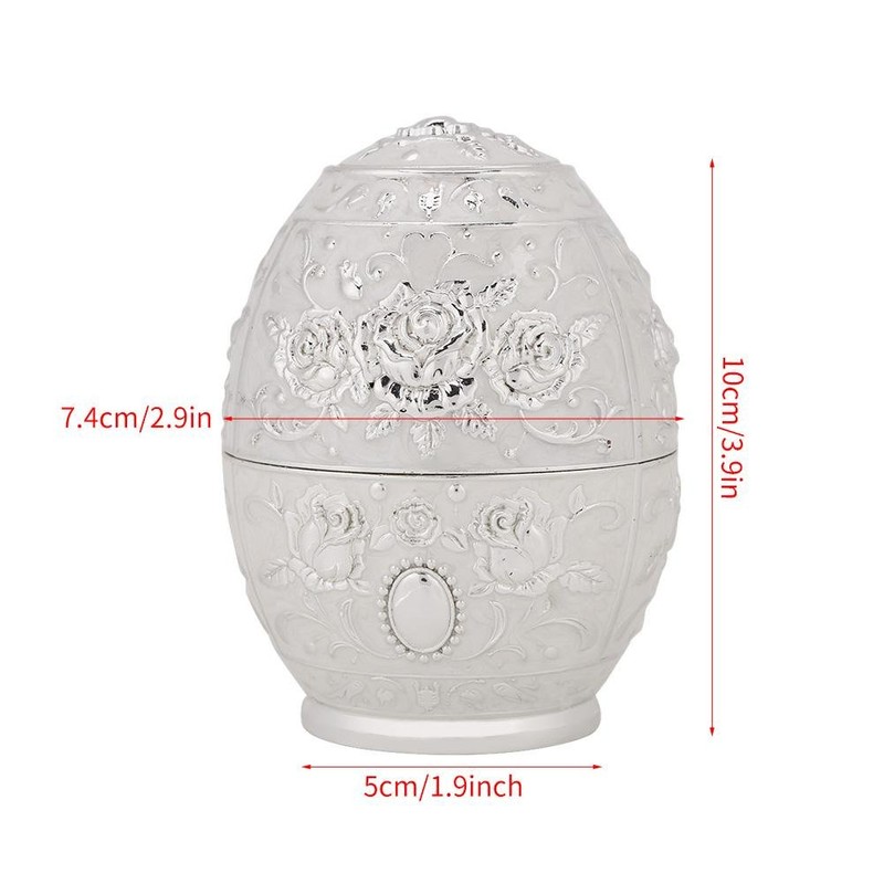 1pc Metal zinc Alloy Toothpick Holder Flower Pattern Hand Press