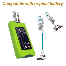 BP25220F Battery Compatible with NEC180 NEC185 Vacuum