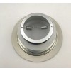 ECO lighting 5 Inch Chrome Reflector, Satin Nickel Ring Recessed