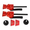 2Pcs Bench Dog Clamps Woodworking Workbench Dog Hole Edge Adjustable