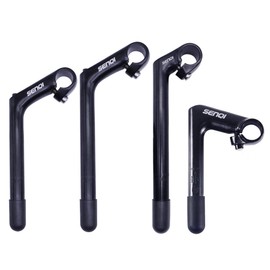 SENQI Bicycle Stem Quill Stem Clamp Diameter 10.0 inches (25.4 mm) Column Diameter 0.87 inches (22.2 mm) BSB040 80×220×240mm (Black)