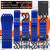 HACCOPLANET Ratchet Straps, 5280lb Break Strengeth, 1.6" Heavy Duty Ratchet