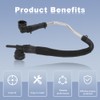 JDMON HVAC Heater Hose Kit Compatible with Jeep Wrangler 2.0L