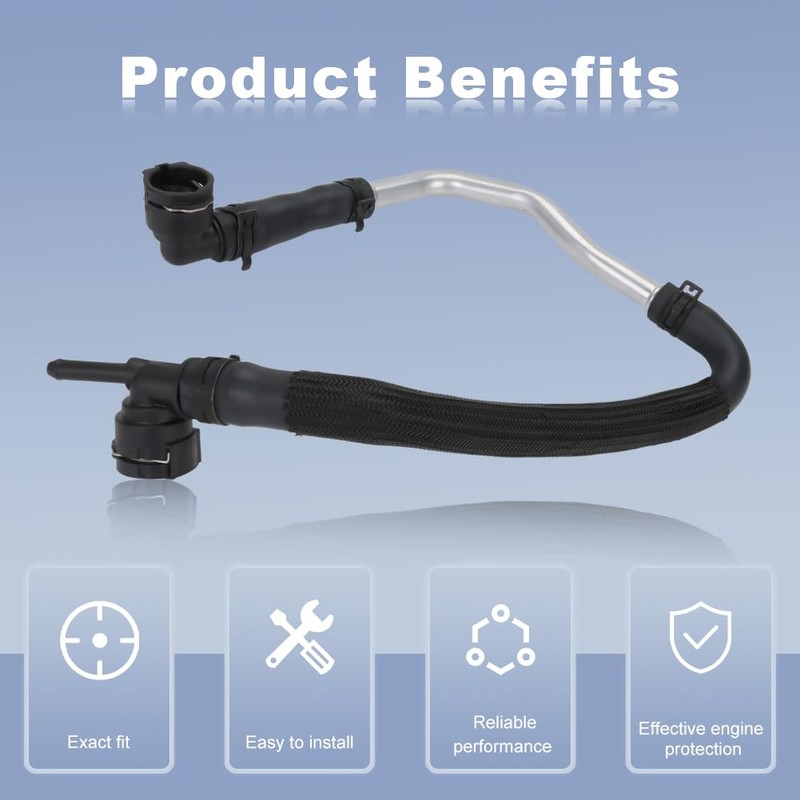 JDMON HVAC Heater Hose Kit Compatible with Jeep Wrangler 2.0L