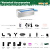 LONGRUN Waterfall Pool Fountain, Updated 5.9'' Wider Open Lip Stainless