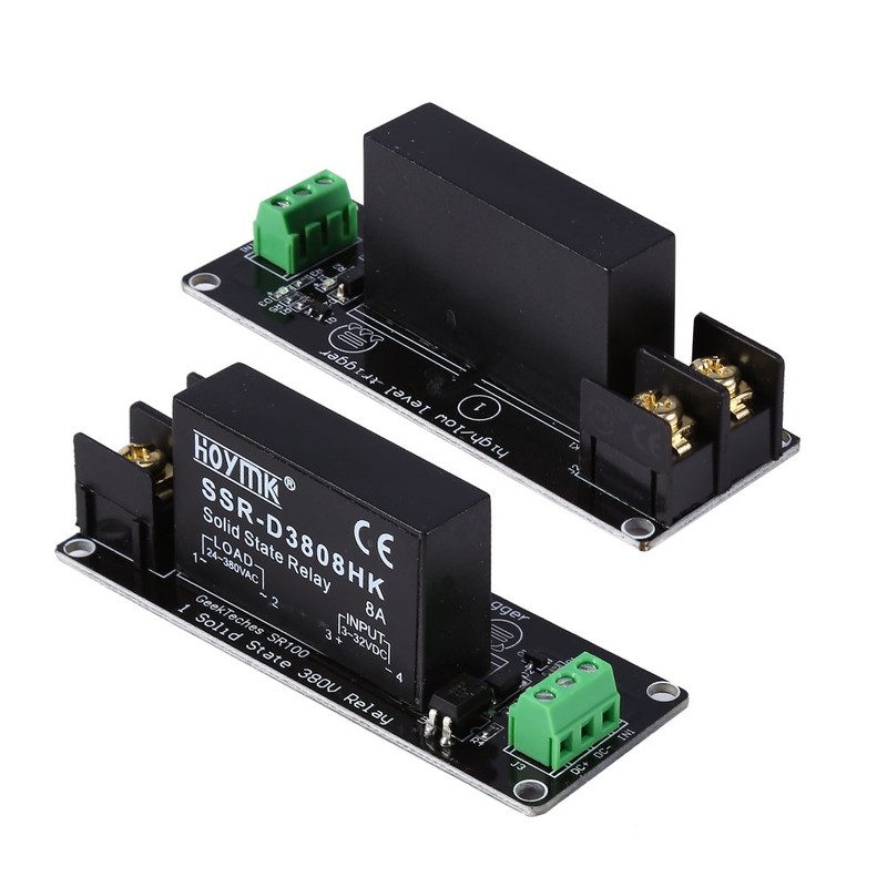 380V 8A Single Channel Solid State Relay Board SSR Switch