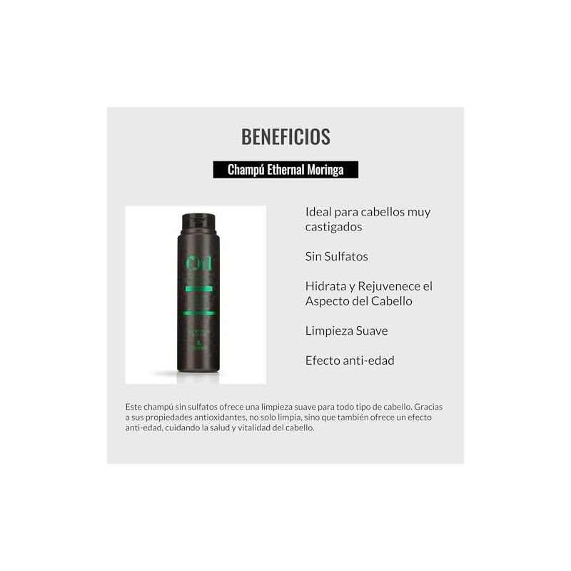 Lendan Ethernal Moringa Shampoo – Rejuvenating Care with Moringa Oil,