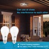 Qualilux Dusk to Dawn Light Bulbs 1000 Lumen, Soft White,