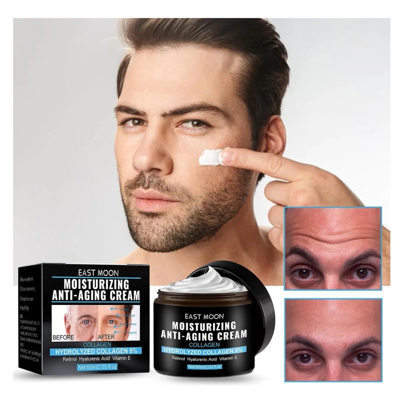 Em Crema Humectante Anti Edad Para Hombre Anti Arrugas Momento