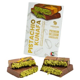 Saifsmart Chocolado Dubai Chocolate Kunafa Pistachio (The Original), 6.53oz - 185 grams - Imported from DUBAI UAE, Ideal Gift for all Occasions, 100% Original Taste!