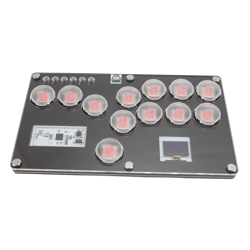 All Button Arcade Controller 12 Keys Supports Hot Swap and