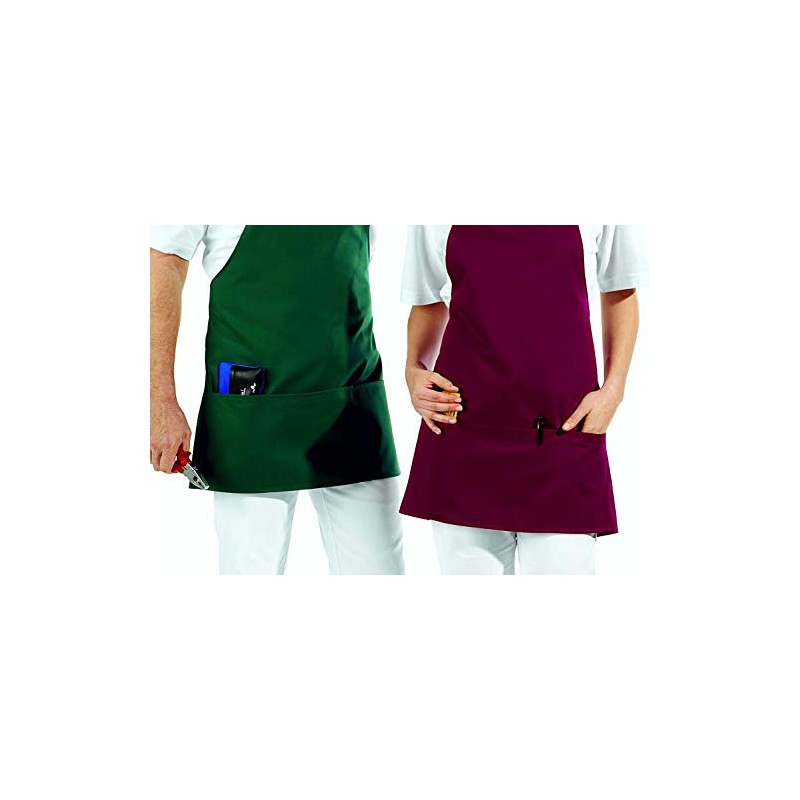 Bib Apron 3 Pocket 155 65 cm - sand