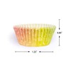 qiqee Easter 300PCS Mini Cupcake Liners Cupcake Cups 6 Designs